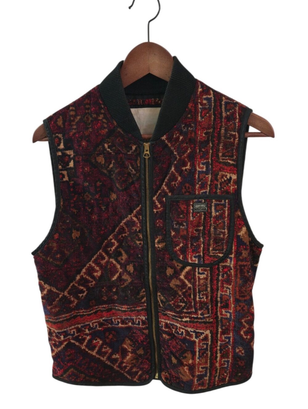 Denim & Supply Ralph Lauren Southwestern Full Zip Geometric Vest Size Small Rare